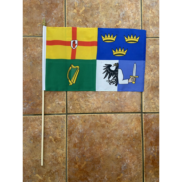 Ireland 4 Provinces large hand flag