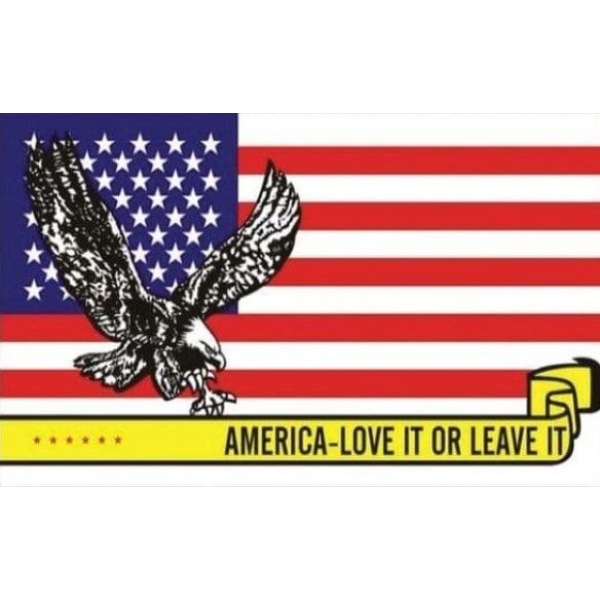 America Love It Or Leave It 5'x3'