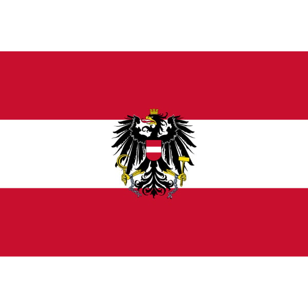 Austria State (Eagle) Medium Table flag