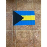 Bahamas large Hand Flag