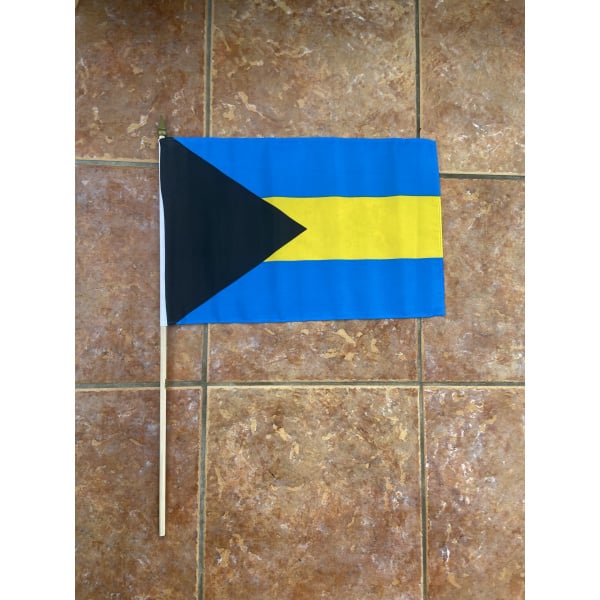 Bahamas large Hand Flag