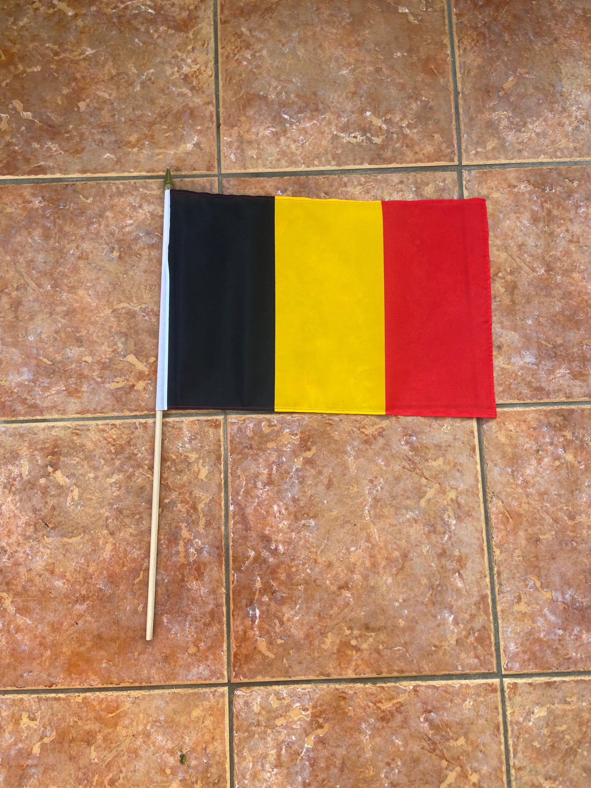 Belgium Belgium large Hand Flag - Image 1