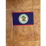 Belize large Hand Flag