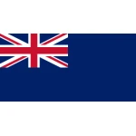 Blue Ensign Hand Flag