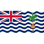 British Indian Ocean Territory table flag