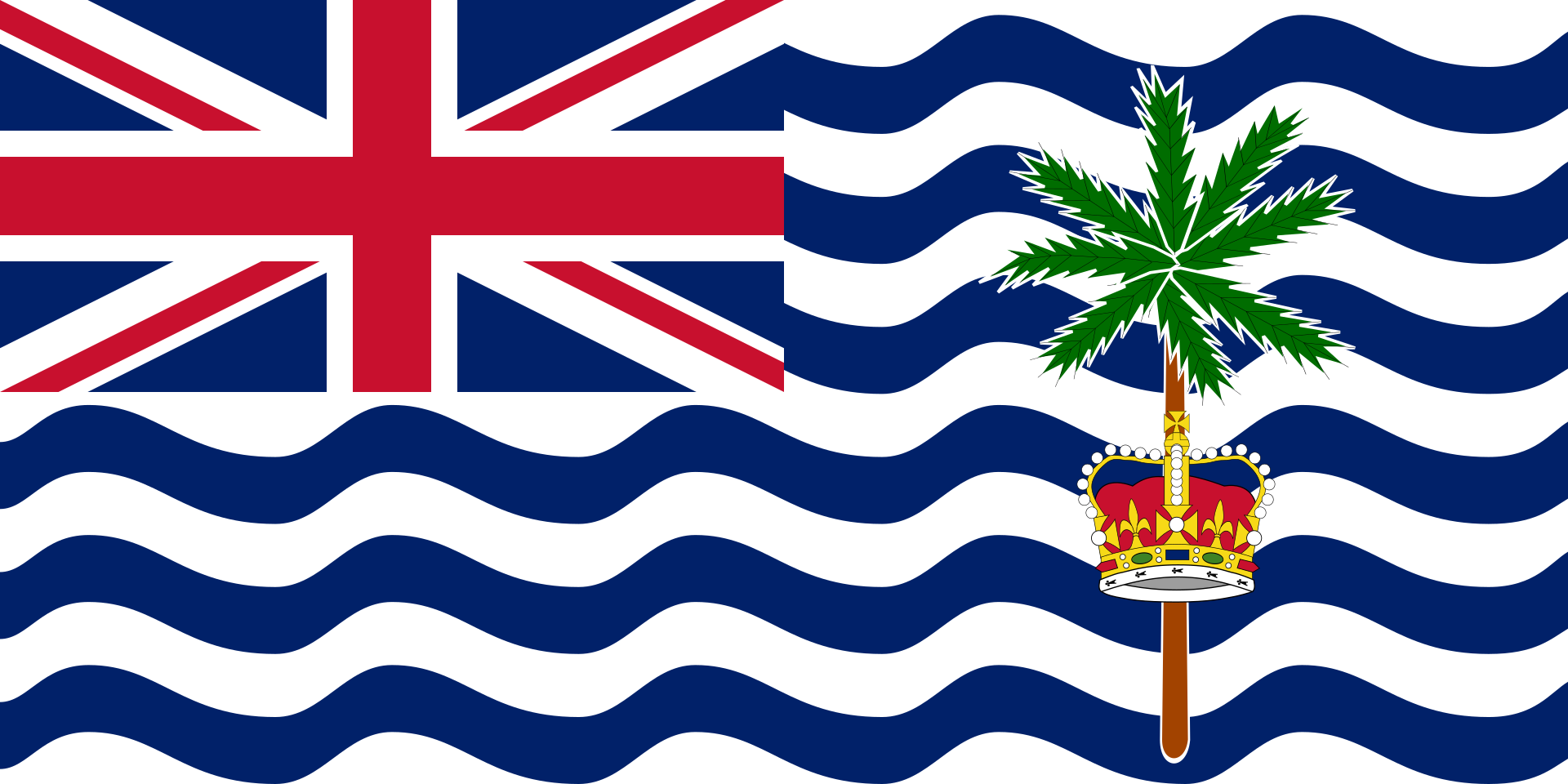 British indian ocean territory British Indian Ocean Territory 5'x3' - Image 1