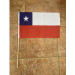 Chile large hand Flag