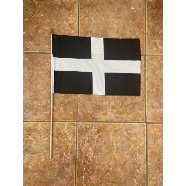 Cornwall Large Hand Flag