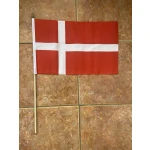 Denmark large Hand Flag