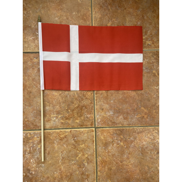 Denmark large Hand Flag