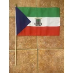 Equatorial Guinea large Hand Flag
