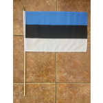 Estonia large Hand Flag