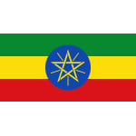 Ethiopia with Star 3'x2'