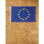 Euro Blue (Stars) Large Hand Flag (European Union)