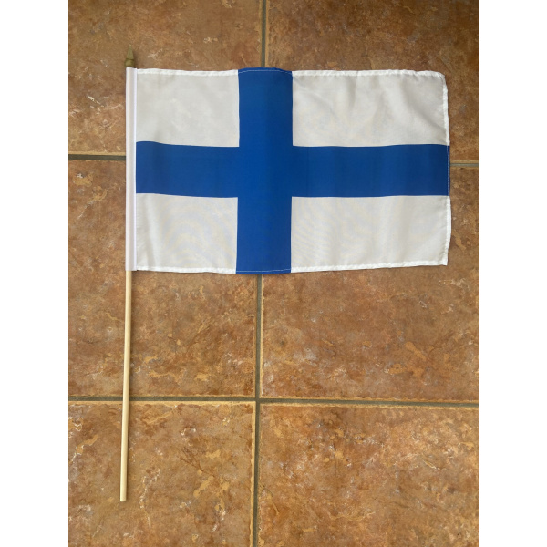 Finland Large Hand Flag