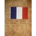 France Large Hand Flag