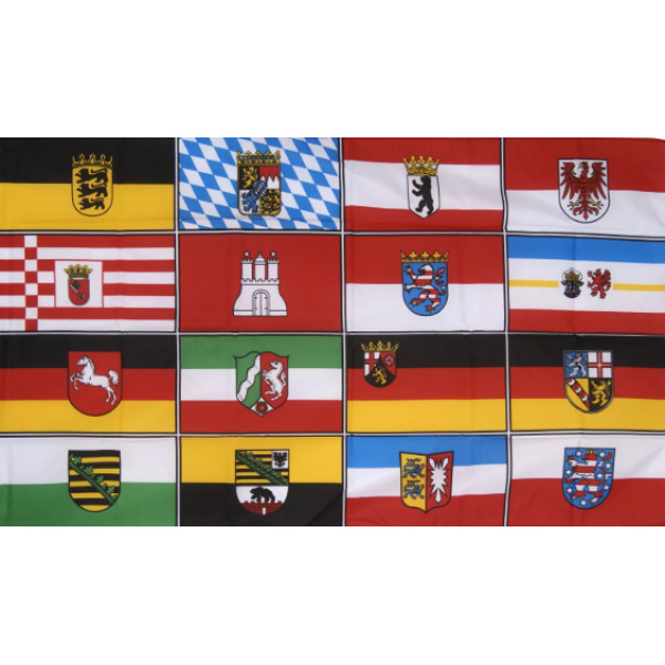 German 16 Federal States 5'x3'