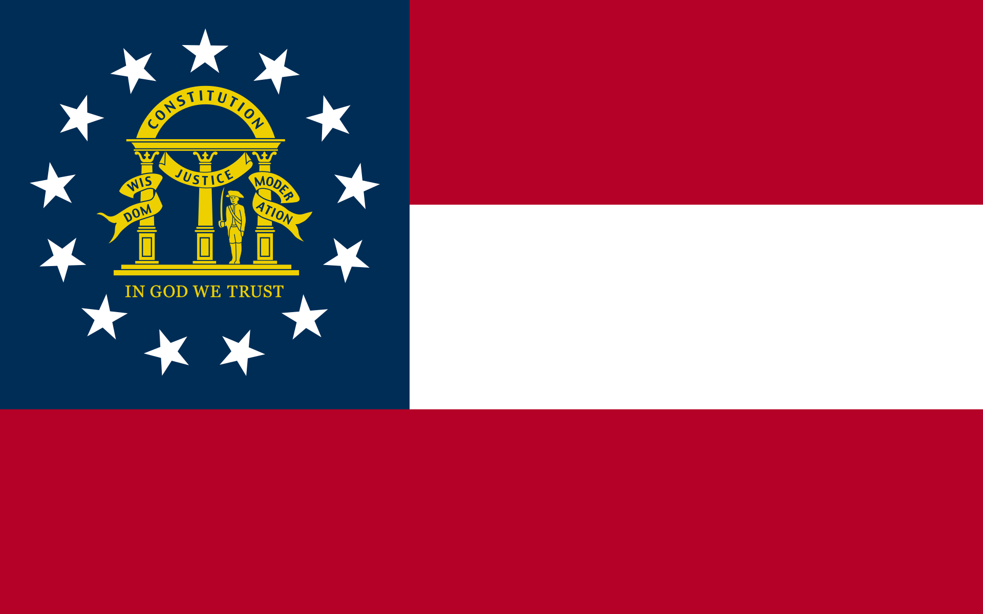 Georgia (New) USA Georgia (New) USA 5'x3' - Image 1