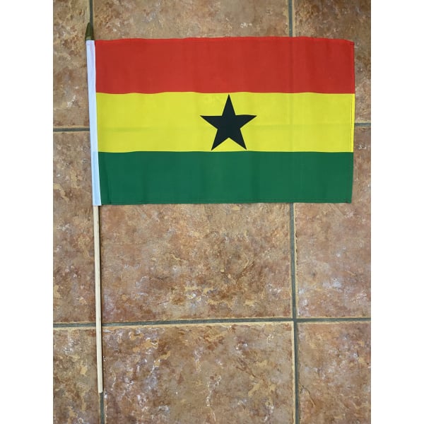 Ghana Large Hand Flag