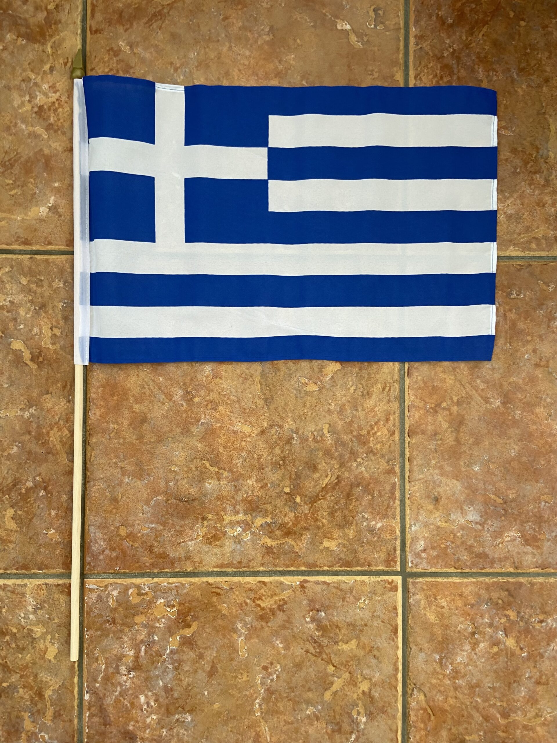 Greece Greece Large Hand Flag - Image 1