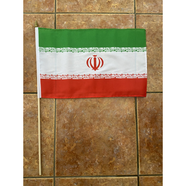 Iran Large Hand Flag
