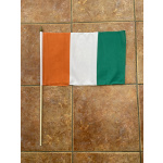 Ivory Coast (Côte d'Ivoire) large Hand Flag