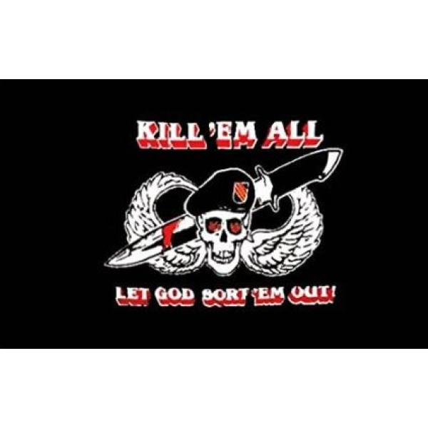 Kill 'Em All 5'x3'