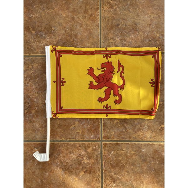 Lion Rampant  (Scotland) Car Flag