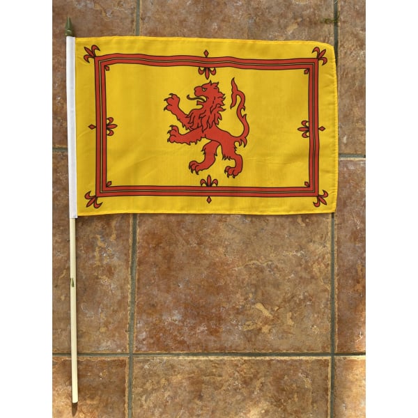 Lion Rampant  (Scotland) large Hand Flag