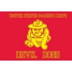 Marine Devil Dogs 5'x3'