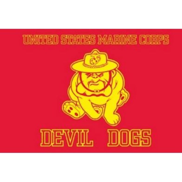 Marine Devil Dogs 5'x3'