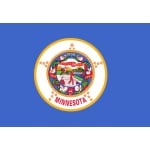 Minnesota Table Flag