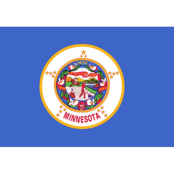 Minnesota Hand Flag