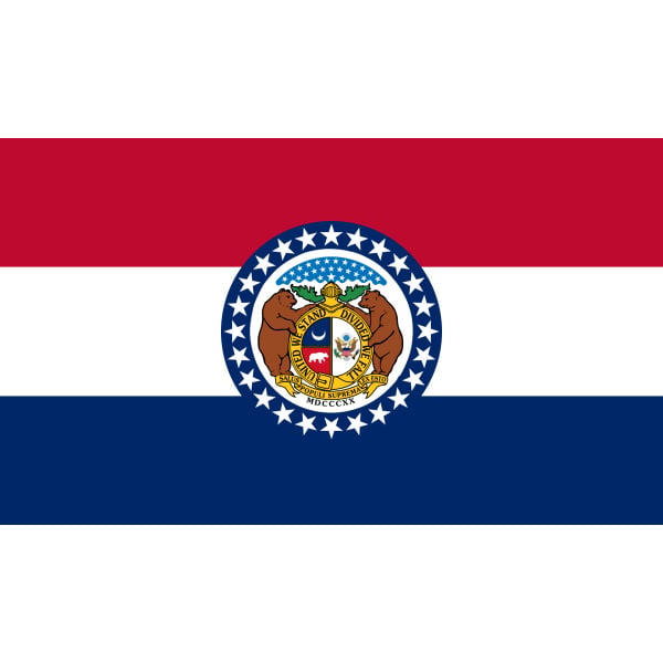 Missouri Table Flag