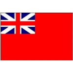 Naval Ensign Red Squadron (The Meteor Flag) 5'x3'