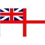 Naval Ensign White Squadron 5'x3'