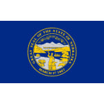 Nebraska Hand Flag