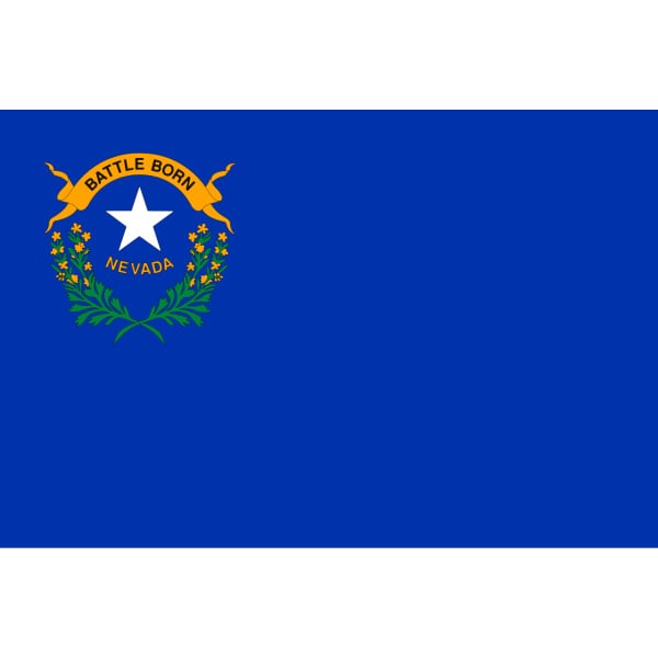 Nevada Hand Flag