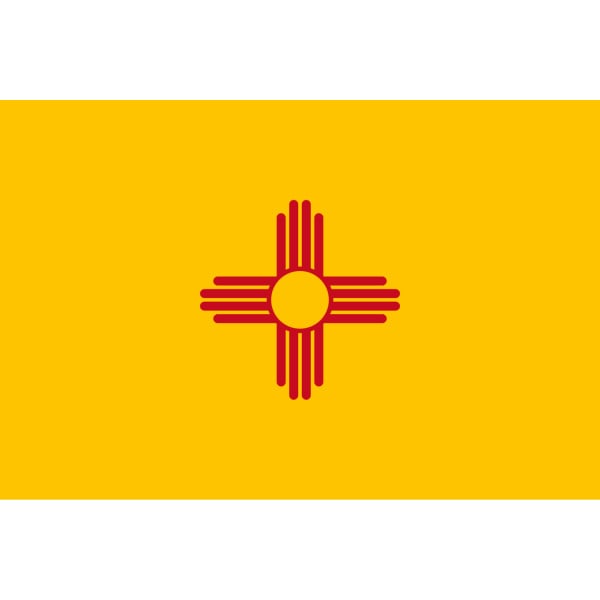 New Mexico Table Flag