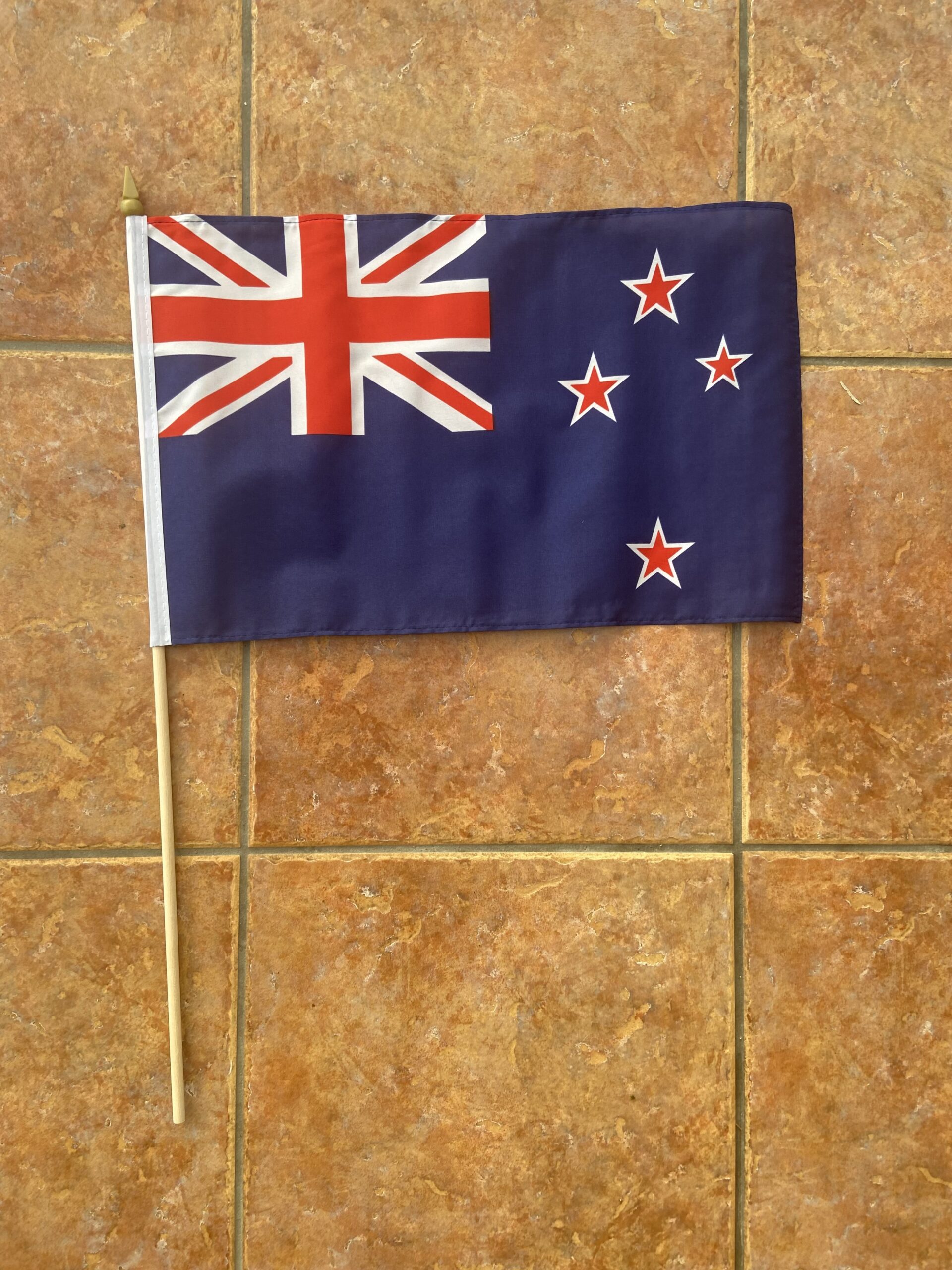 New Zealand New Zealand Large Hand Flag - Image 1