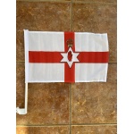 Northern Ireland Red Hand Car Flag