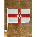 Northern Ireland Red Hand Car Flag