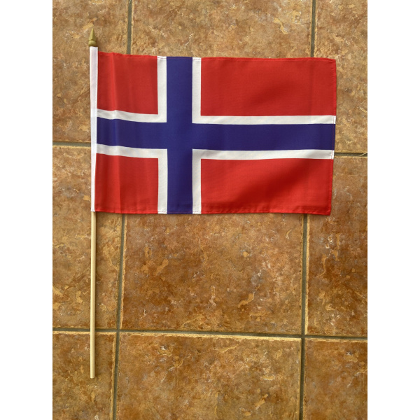Norway Large Hand Flag