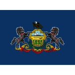 Pennsylvania Table Flag