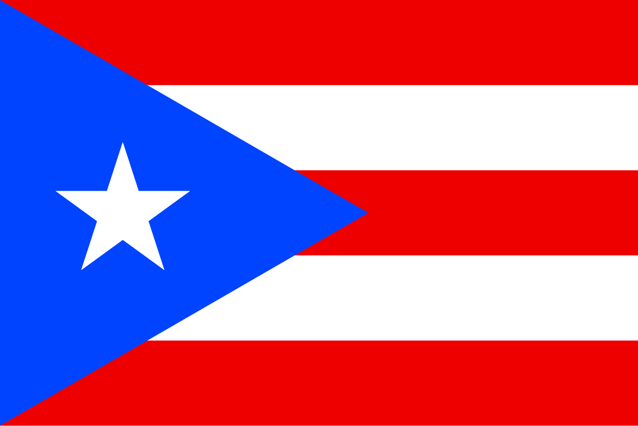 Puerto rico Puerto Rico Hand Flag - Image 1
