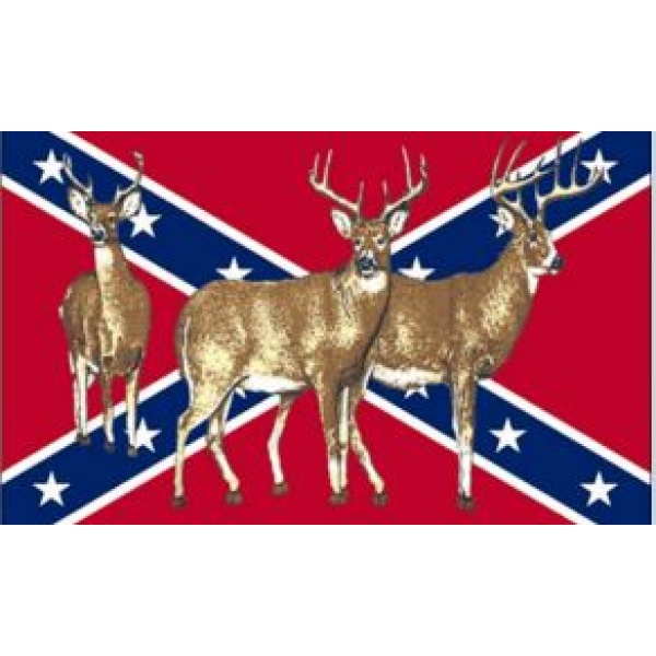 Rebel Deer 5'x3'