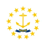 Rhode Island Hand Flag