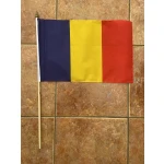 Romania large Hand Flag