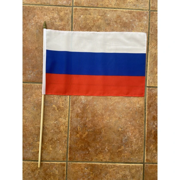 Russia large Hand Flag
