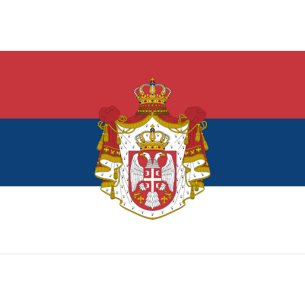 Serbia Historical 1882 - 1918 5'x3'